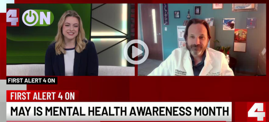 WashU’s Dr. Spiegel talks about mental health awareness