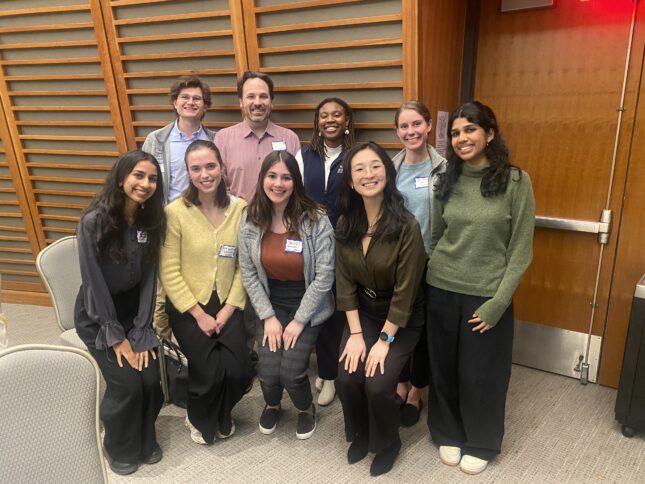 A group of students and a leader at the 2025 KTGF conference at Harvard. 
